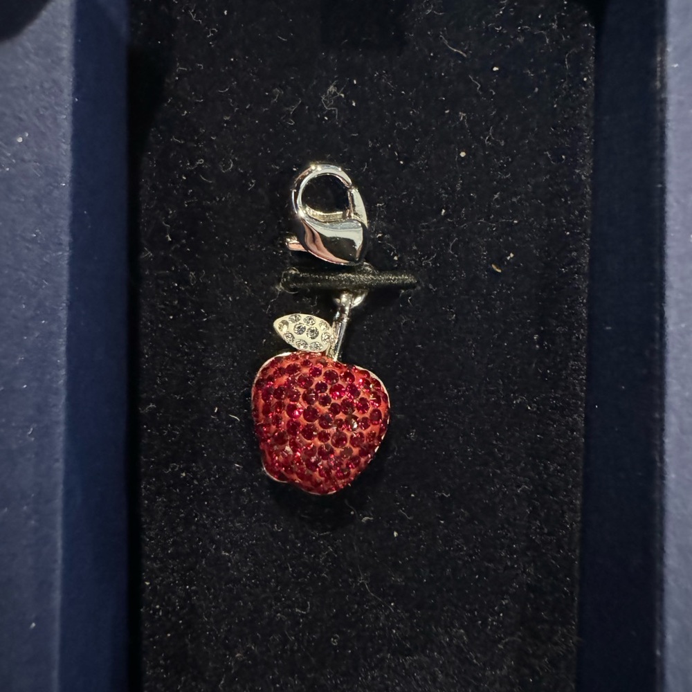 New in box Swarovski Apple Pendant